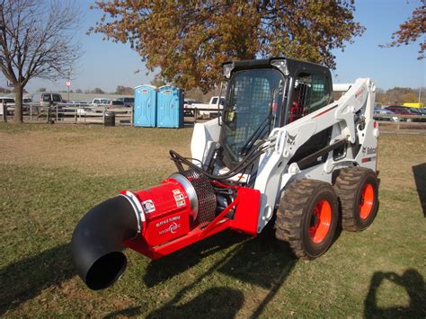 leaf blower for skid steer|leaf blower attachment for atv.